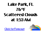 Click for Lake Park, Florida Forecast